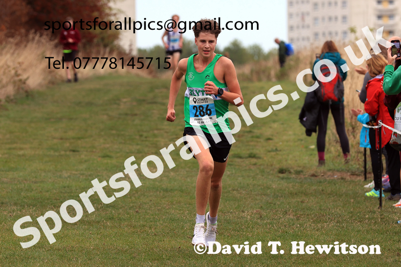 Mens and Womens under-17s, 2025 Farringdon Cross Country Relays, Sunderland. Photo: David T. Hewitson/Sports for All Pics